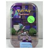 Sealed Pokï¿½mon tins with cards
