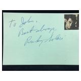Rudy Solari Signature Card