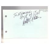 Richard Hale Signature Card