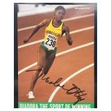 Merlene ottey autograph photo