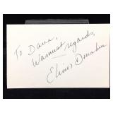 Elinore Donahue Signature Card