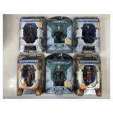 6 NIB Art Asylum Action Figures