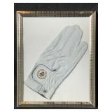 Presidential Seal Leather Rt. Hand Golf Glove.