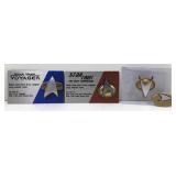 Cast Resin Star Trek Communicator Badge Replicas