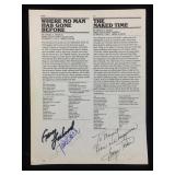 Multi-Signed Page 37/38 From Star Trek