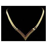 Christian Dior Necklace, Sz 16in Long