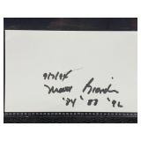 Matt biondi cut autograph