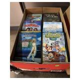 Box of DVD movies