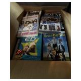 Box of DVD movies & shows