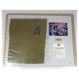 Original Star Trek Tunic Fabric Sold By Paramount