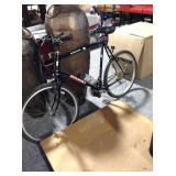 Nishiki Bravo LTD Black bicycle, both tires donï¿½t