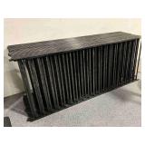22 Iron Fence Panels. Approx 38x94in each panel