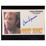 Gene Dynarski Signed Promo Card