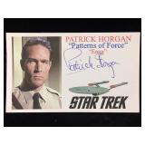 Patrick Horgan Signed Promo Card