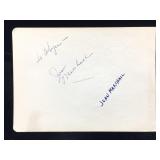 Double Signed Joan Marshall & Margarita Sierra