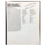 Multi-Signed Page 63/64 From Star Trek