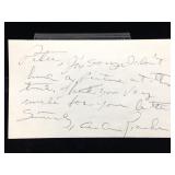 Adam Roarke Signature Card W/COA