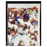 Juan Gonzalez autographed photo