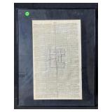 Original Nov. 3 1792 Gazette Of The United States