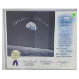 Original 1968 NASA Apollo 8 Recognition