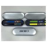 3 Star Trek 50th Anniversary Floating Pen Sets.