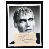 Ted Cassidy Signature Card & 8x10 Photo