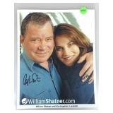 William & Lisabeth Shatner Signed 8x10 Photo