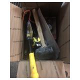 New Tools incl. Mallet, Level, paint scraper and