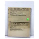 2 Original 1968 Western Union Telegrams To Robert