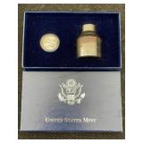 Us Mint State Quarter Coin & Die Set W/certificate