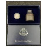 Us Mint State Quarter Coin & Die Set W/certificate