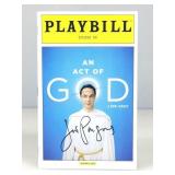 Jim Parsons Signed ï¿½An Act Of Godï¿½ Playbill