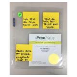 ï¿½Bruce Almightyï¿½ screen Used Sticky Note Props w/