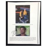Gary Lockwood Signed Information Sheet On Outtake