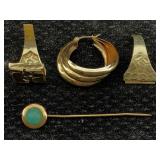 10k Gold Scrap Jewelry, Tw 8.1g, See Photos