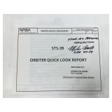 Michael Coats Signed Discovery STS-39 Orbiter