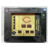 Chicago bears team scoreboard clock