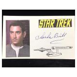 Charlie Brill Signed Promo Card