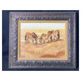 Karen Brackstone Signed Przewalskiï¿½s Horses
