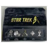 Star Trek 50th Anniversary Starfleet Pin Set