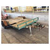 14ft Trailer with Title - Roadworthy - no Back