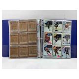 Vintage hockey card album