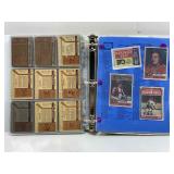 Vintage hockey card album