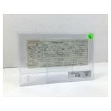 Beckett Cased & Authenticated Leonard Nemoy