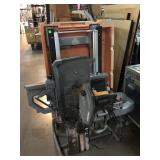 Ridgid 10in wet tile saw w/stand on wheels