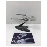 Franklin Mint Pewter USS Enterprise Model