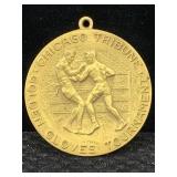 Chicago tribune golden gloves trophy medal