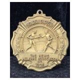 1938 golden gloves trophy medal
