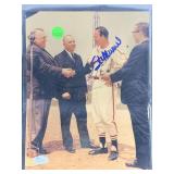 Stan Musial autographed jsa photo