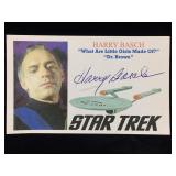 Harry Basch Signed Promo Card